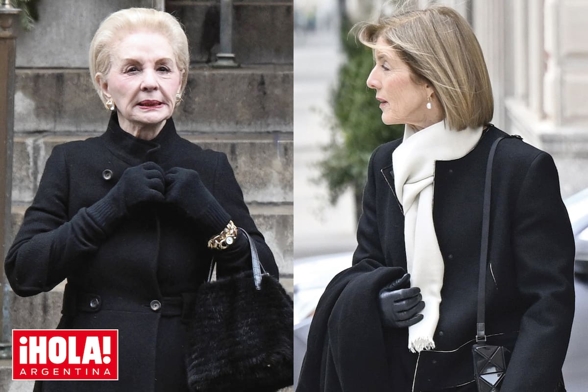 La diseñadora Carolina Herrera acompañó a su amiga Caroline Kennedy