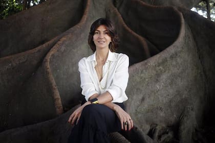 La diseñadora Evangelina Bomparola