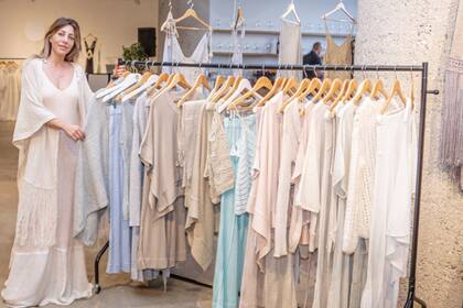 La diseñadora y exportadora Agostina Bianchi