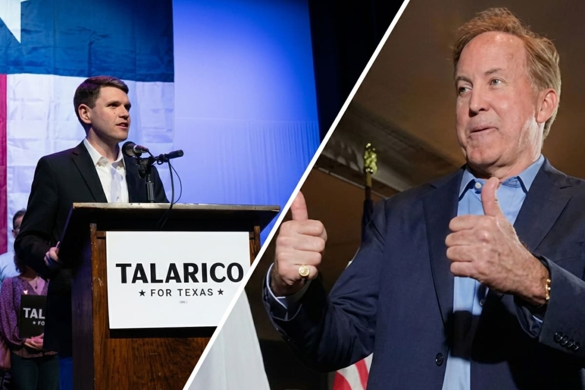 La disputa entre James Talarico y Ken Paxton suma nuevos capítulos en la carrera por el escaño texano del Senado