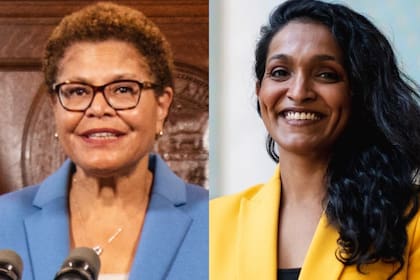La disputa interna en Los Ángeles: Karen Bass corre de atrás contra Nithya Raman para las elecciones a alcalde, según una encuesta