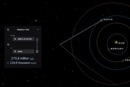 El punto más cercano de 3I/ATLAS a la Tierra fue este 19 de diciembre
