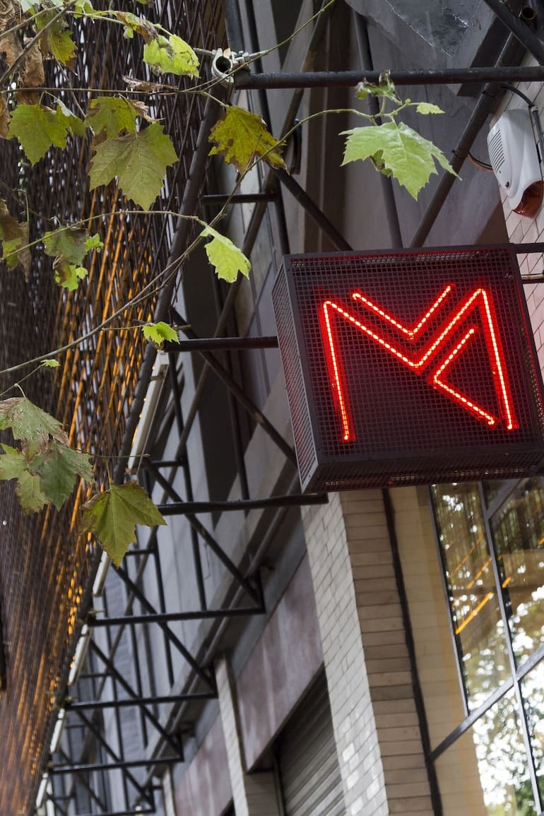 La distintiva M del Mercat