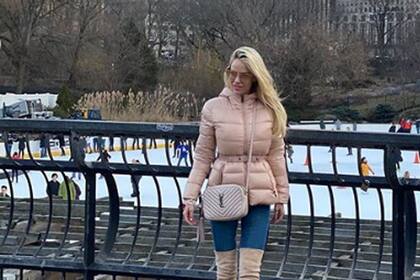 La diva está pasando algunos días en Estados Unidos y no dio detalles de quién la acompaña