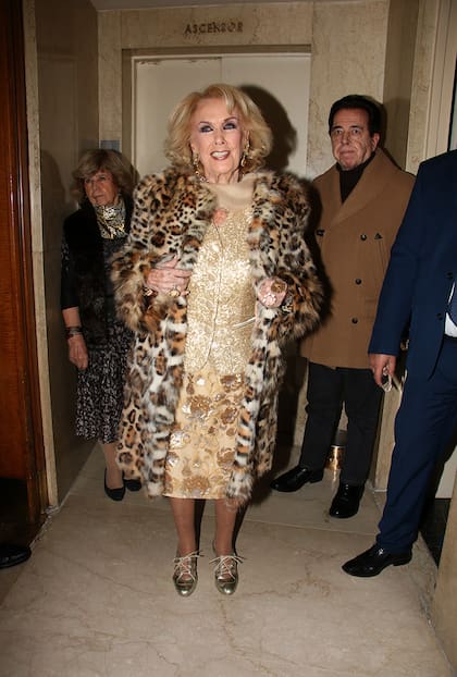La diva estuvo acompañada por su habitual colaborador, Héctor Vidal Rivas