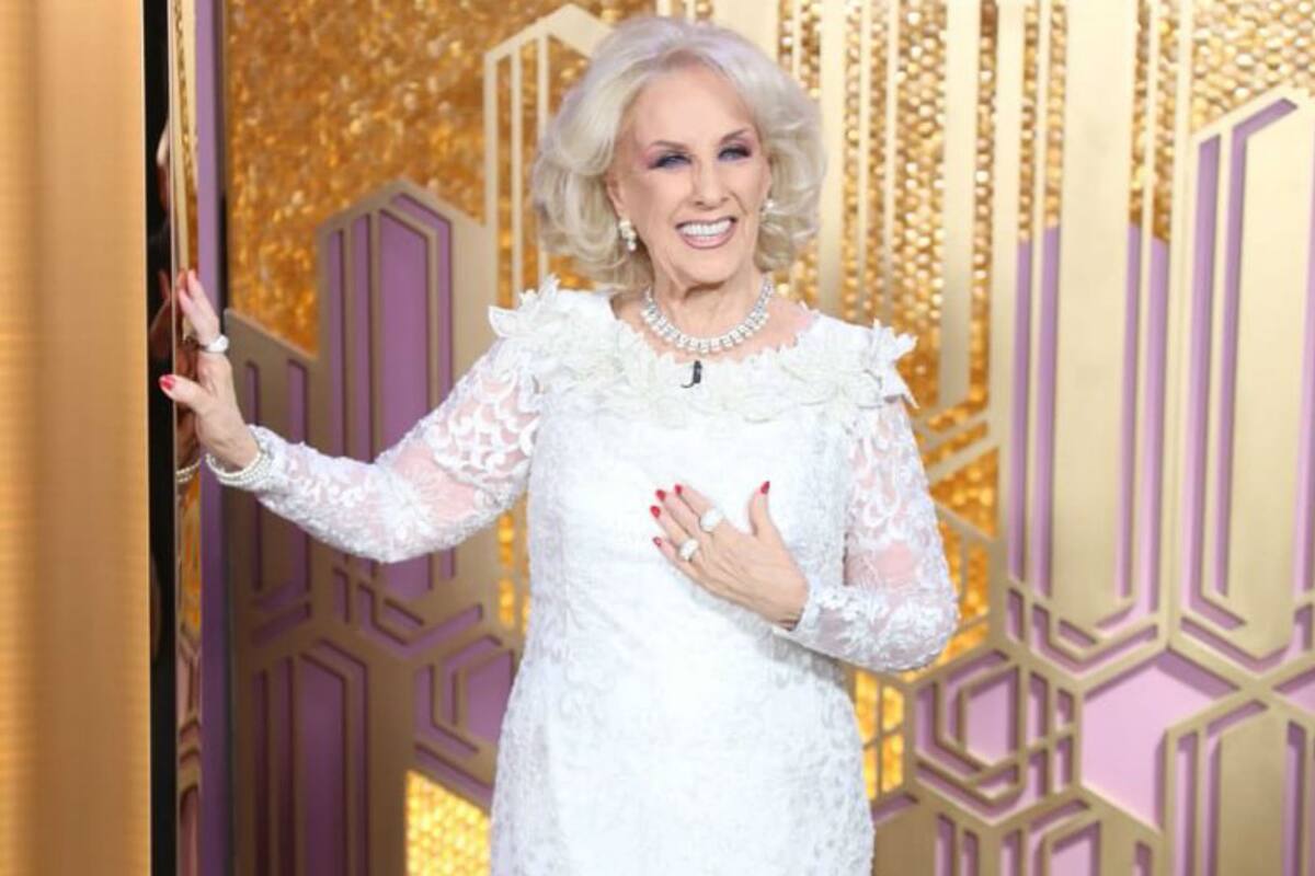 La diva se mostró feliz de volver a ponerse al frente de su programa
