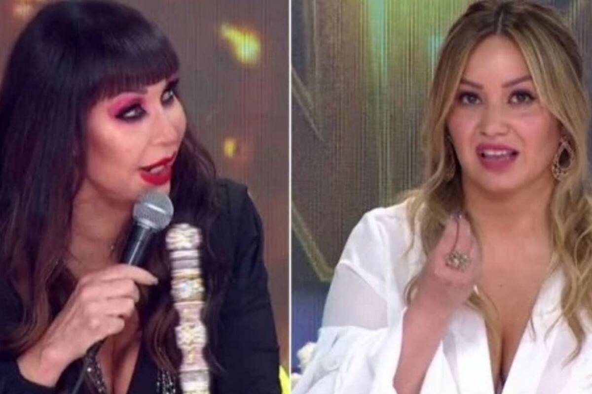 La diva tuvo un cruce con la cantante con la que comparte el jurado. Fuente: El Trece