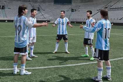 La divertida publicidad de las cinco versiones de Lionel Messi