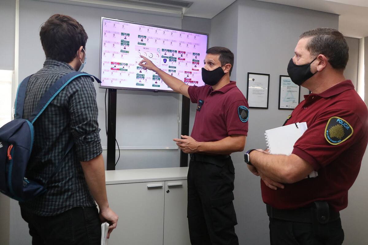 La División 911 de la Policía de la Ciudad