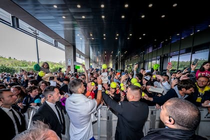 La "Djokovic-manía" en el Masters 1000 de Madrid: el serbio es una de las estrellas en la capital española