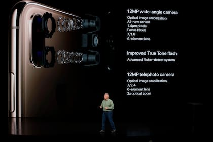 La doble cámara trasera del iPhone XS