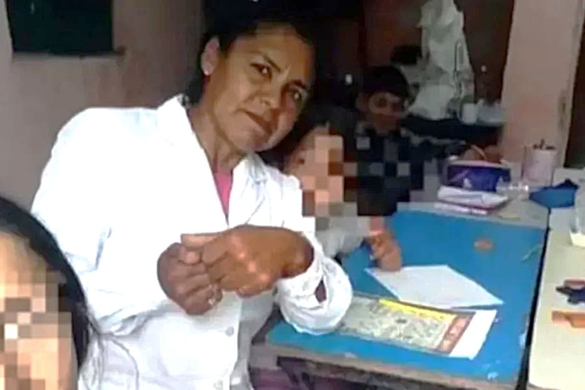 La docente Nanci Estela Godoy