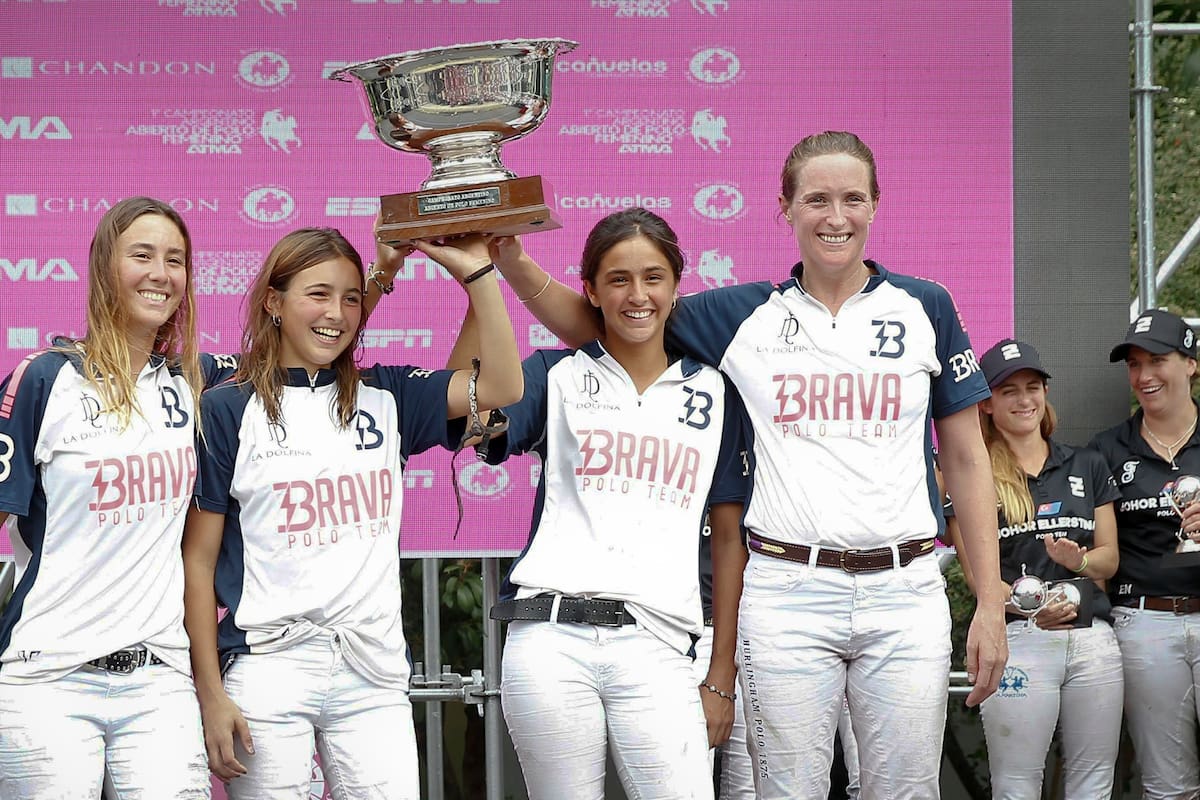 La Dolfina derrotó a Ellerstina en la primera versión femenina del Abierto de Palermo