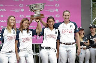 La Dolfina-Brava se quedó con la primera versión femenina del Abierto de Palermo