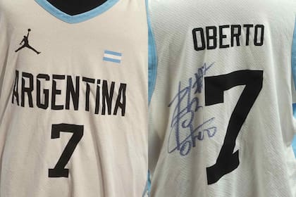 La donación de Fabricio Oberto para la campaña "Dale al Campeón"