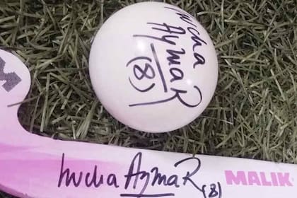 La donación de Lucha Aymar para la campaña "Dale al Campeón"