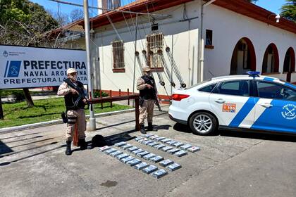 La droga secuestrada