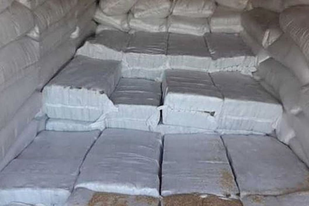La droga, entre el cargamento de arroz en el barco que viajó desde el complejo portuario de Valleta, cerca de Asunción, hasta el puerto de Amberes, en Bélgica