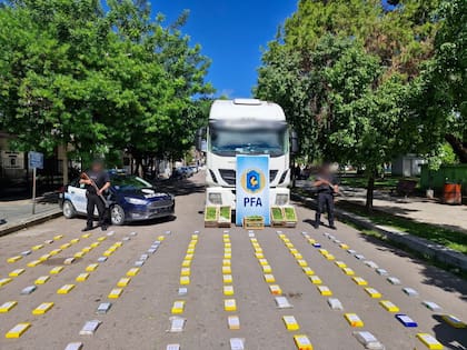 La droga incautada en Santiago del Estero