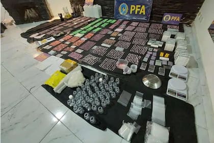 La droga sintética secuestrada a "la banda del gimnasio"