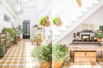 La dueña de esta casa es una apasionada por los muebles con historia hallados en remates, mercados y anticuarios.
