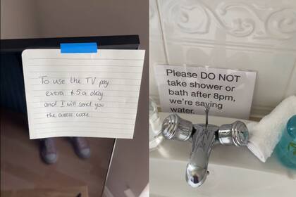 La dueña de un Airbnb prohibía o restringía el uso de espacios y también cobraba extras