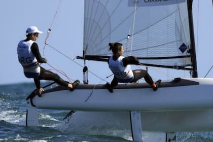 La dupla argentina sigue en carrera en el torneo de Enoshima