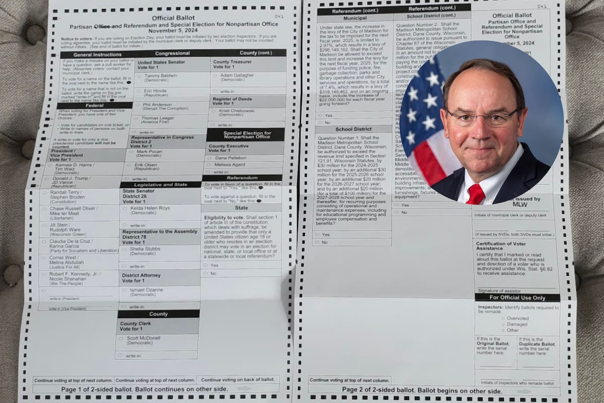 La duplicación de boletas genera preocupación en Wisconsin