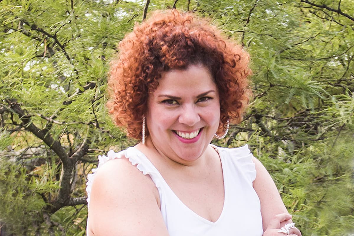 La ecuatoriana María Fernanda Ampuero reside en Madrid y está de visita en Buenos Aires, donde vivió hace veinte años