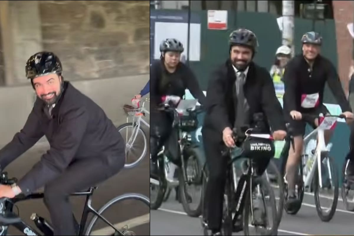 La edición 2026 del Five Boro Bike Tour contó con la presencia estelar de Mamdani
