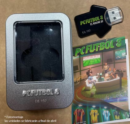 La edición especial para coleccionistas del PC Fútbol 8