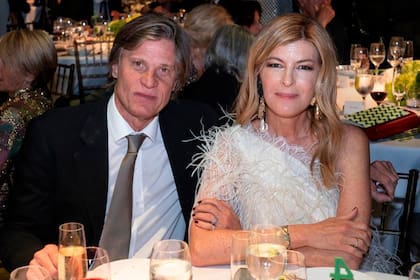 La editora y directora de Malba Literatura junto a su marido, Eugenio Aguirre