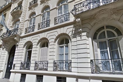La embajada argentina en París