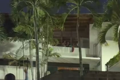 La embajada argentina en Caracas, Venezuela