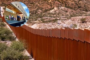 La embajada aseguró que 400 personas cayeron al intentar cruzar la frontera entre México y Estados Unidos