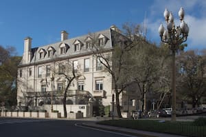 La embajada británica, en Recoleta