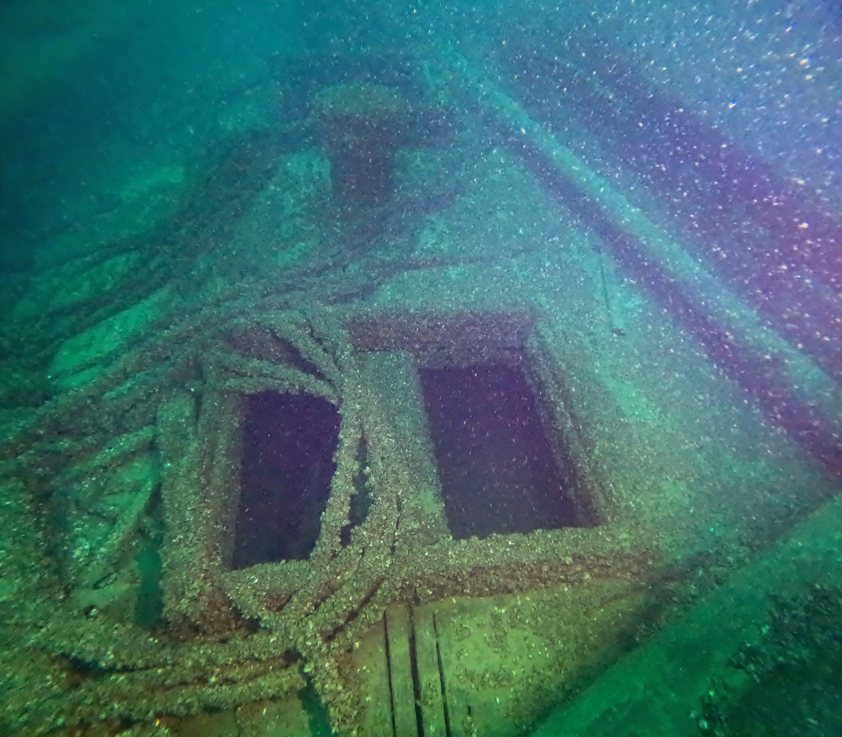 La embarcación fue construida en 1867 en los astilleros de Toledo, Ohio, bajo la supervisión del constructor naval George R. Rogers