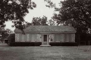 La emblemática casa fue construida en 1840 y tuvo como primer propietario a un vicegobernador de Texas