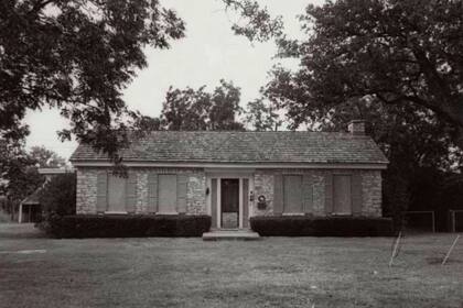 La emblemática casa fue construida en 1840 y tuvo como primer propietario a un vicegobernador de Texas