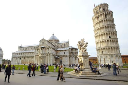 La emblemática Torre de Pisa