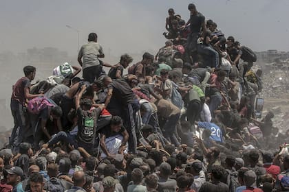La emergencia humanitaria en Gaza, registrada por Saber Nuraldin