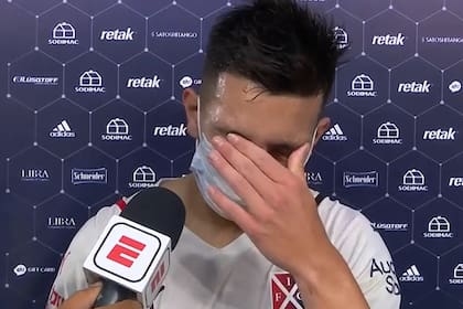 La emoción de Alan Velasco, que está desde los 9 años en Independiente
