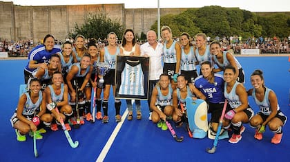 La emoción de Carla Rebecchi en su despedida de las Leonas