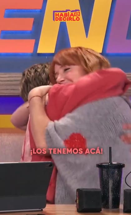 La emoción de Caro Ibarra y Gastón Dalmau al enterarse de que habían casteado juntos (Foto: Captura TV)