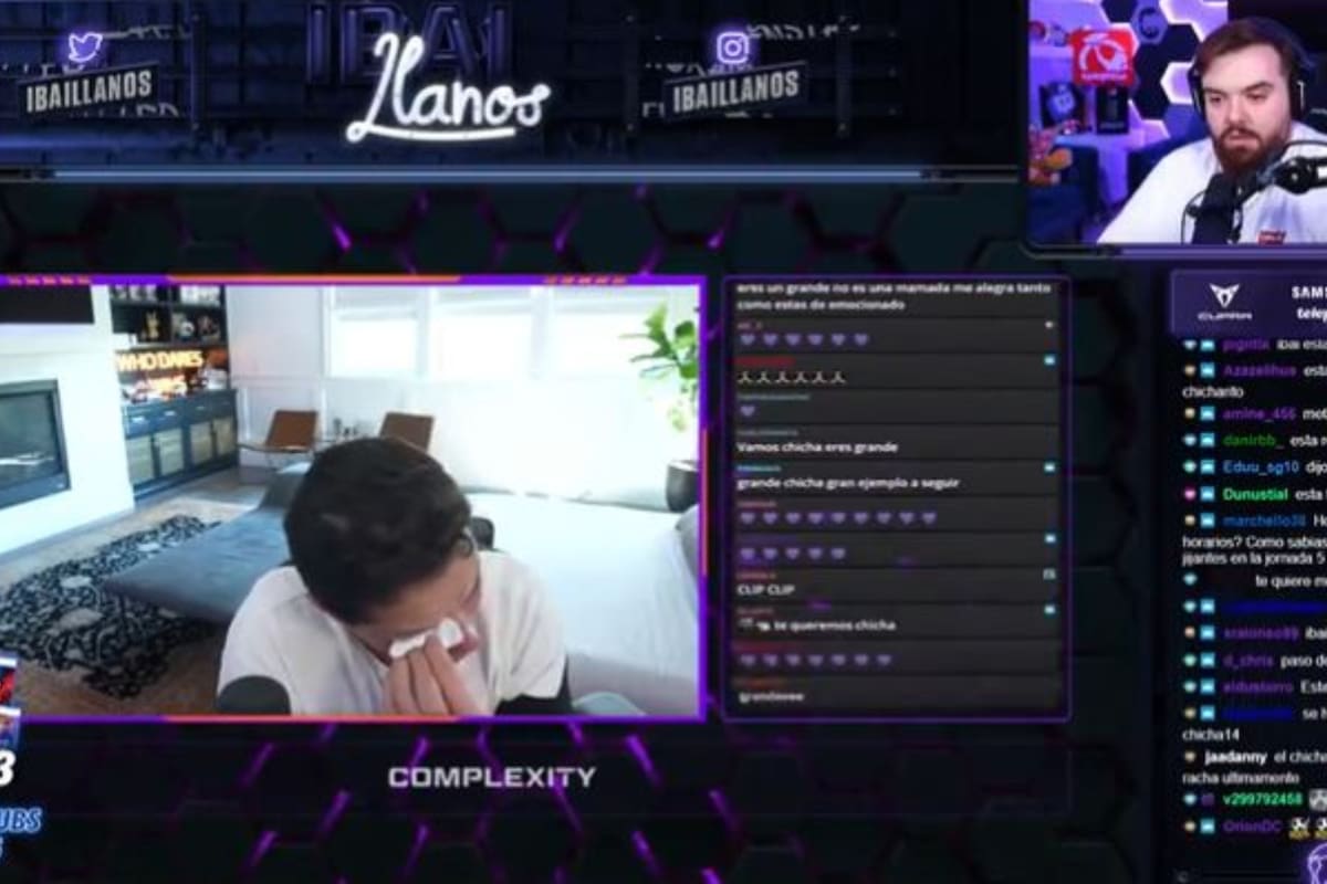 La emoción de Chicharito Hernández luego de hablar con Ibai Llanos