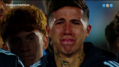 La emoción de Enzo Fernández al escuchar a Messi