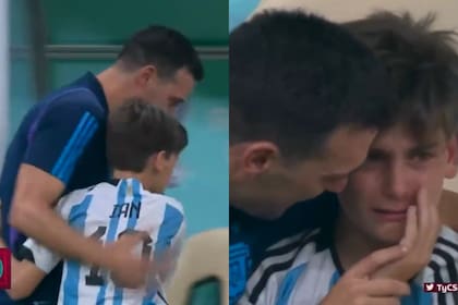 La emoción de Ian Scaloni tras la clasificación del equipo argentino a semifinales