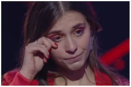 La emoción de Julieta Silberberg en La Voz Argentina; Foto: Captura de YouTube