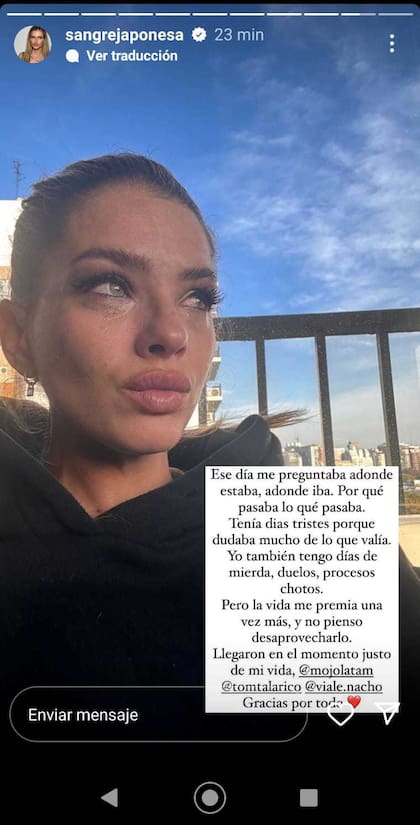 La emoción de la China Suárez tras anunciar su alianza con Warner Music