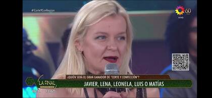 Lena recibió con orgullo y emoción las palabras del jurado